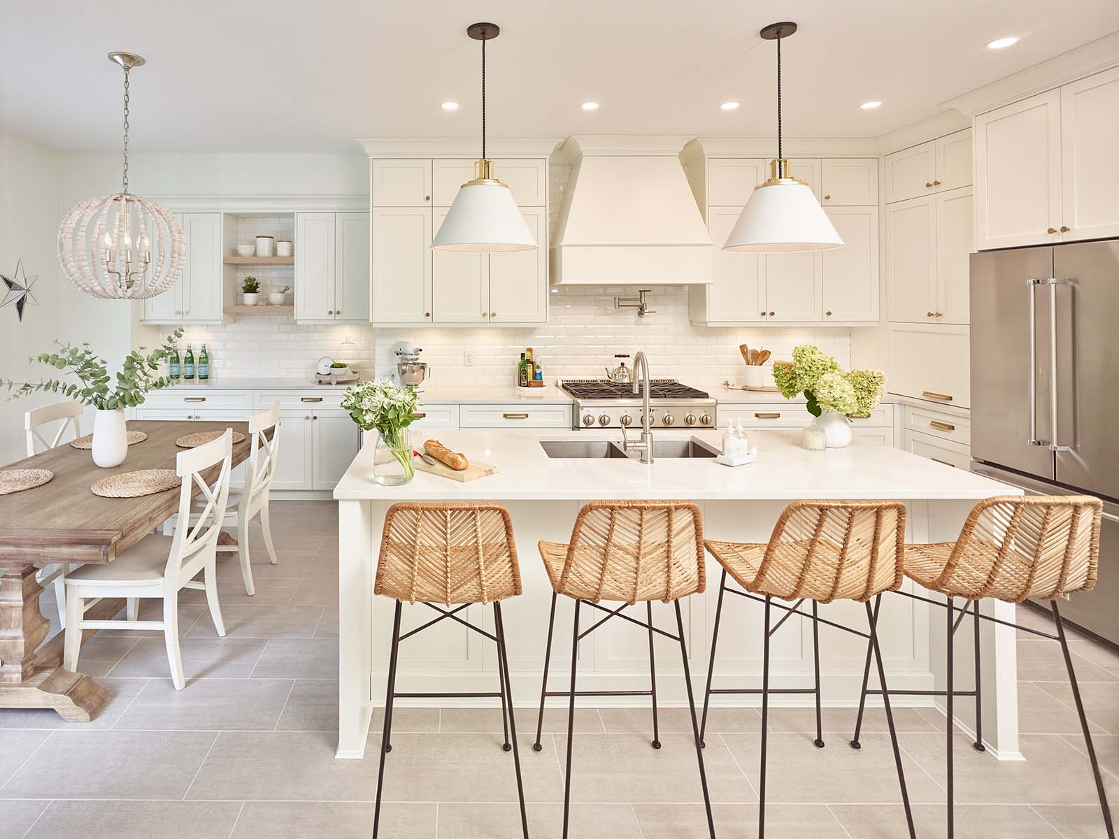 Port Moody white kitchen