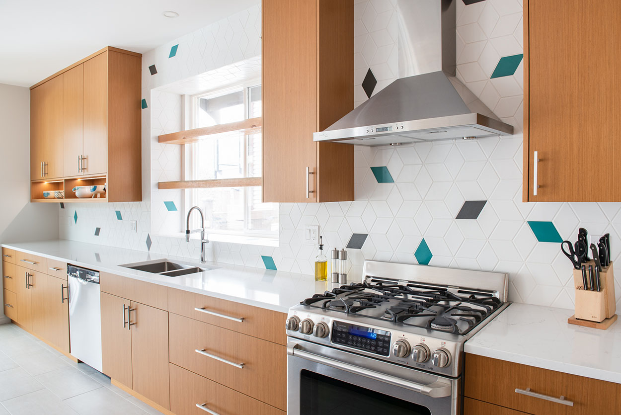 Mid-Century Modern kitchen renovation