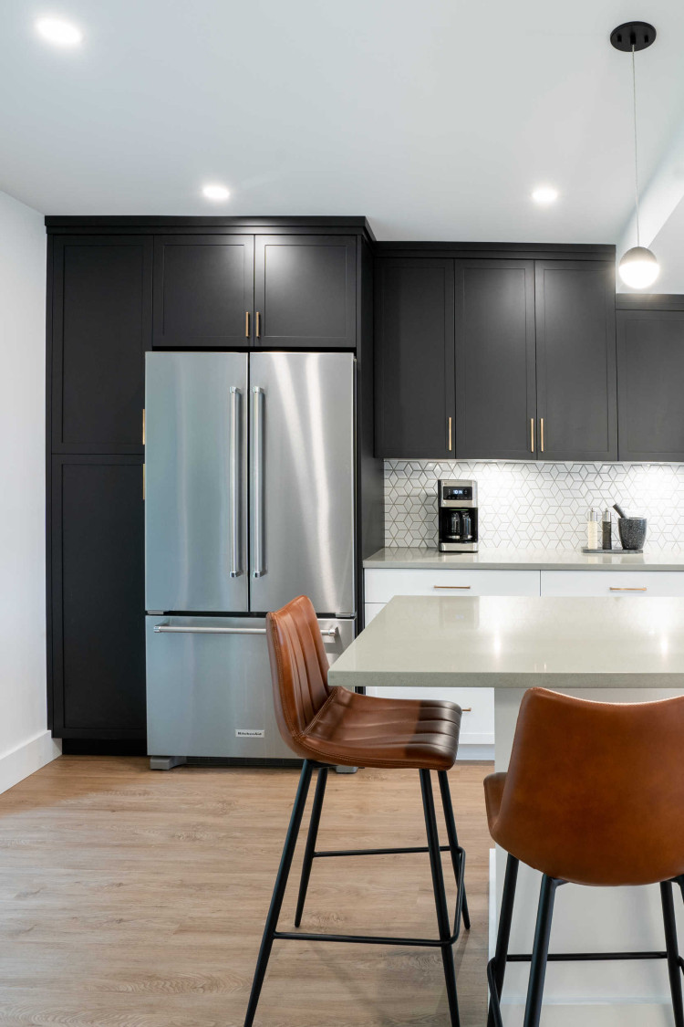 Port Moody townhouse kitchen upgrade cabinetry