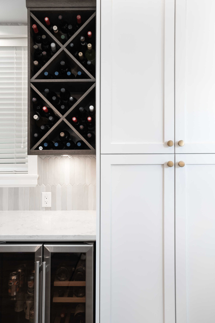 Langley family kitchen beverage center