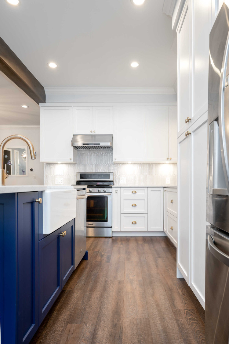 Langley kitchen luxury vinyl plank flooring