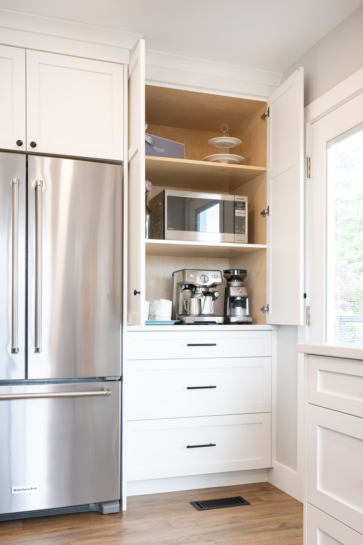 Coquitlam remodel kitchen appliance garage