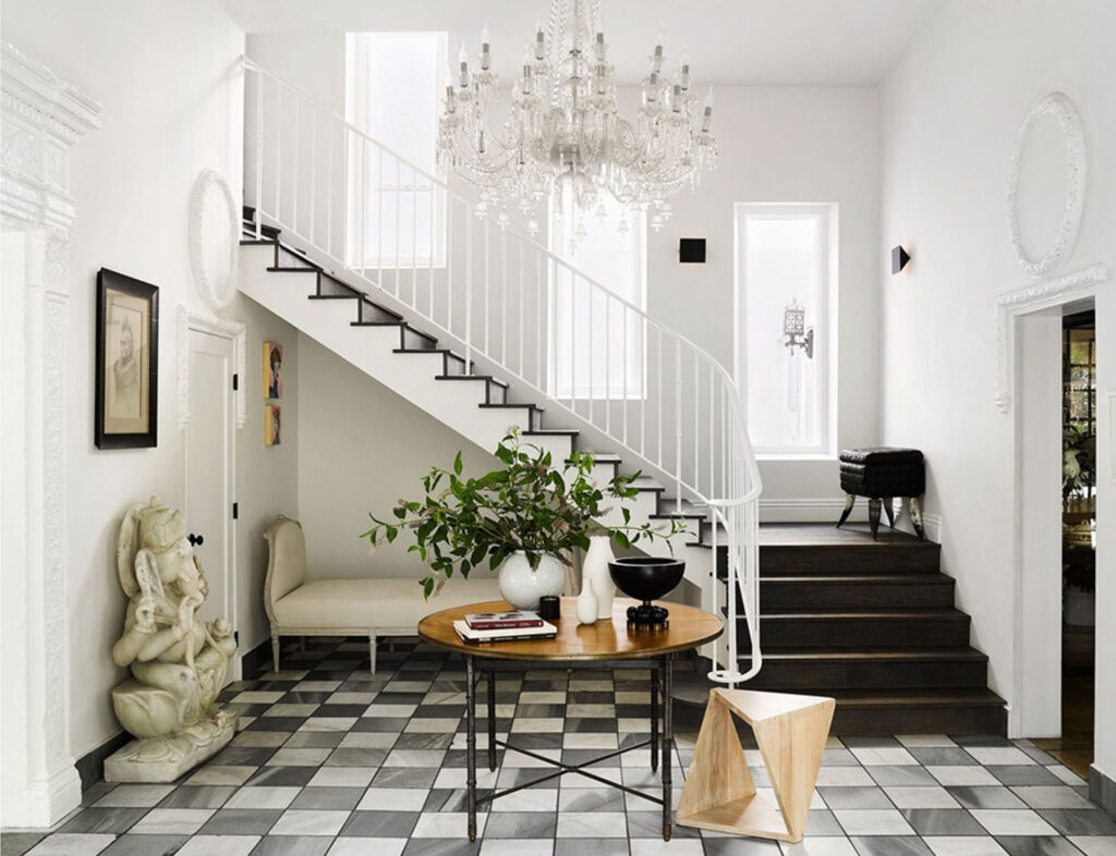 gorgeous entryway by Romanek Design Studio