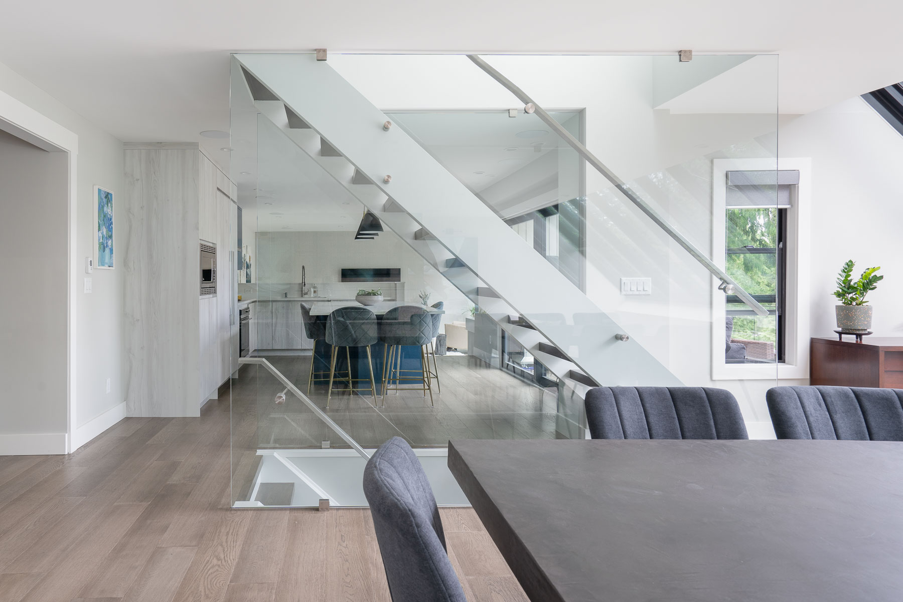 West Van remodel open concept main floor