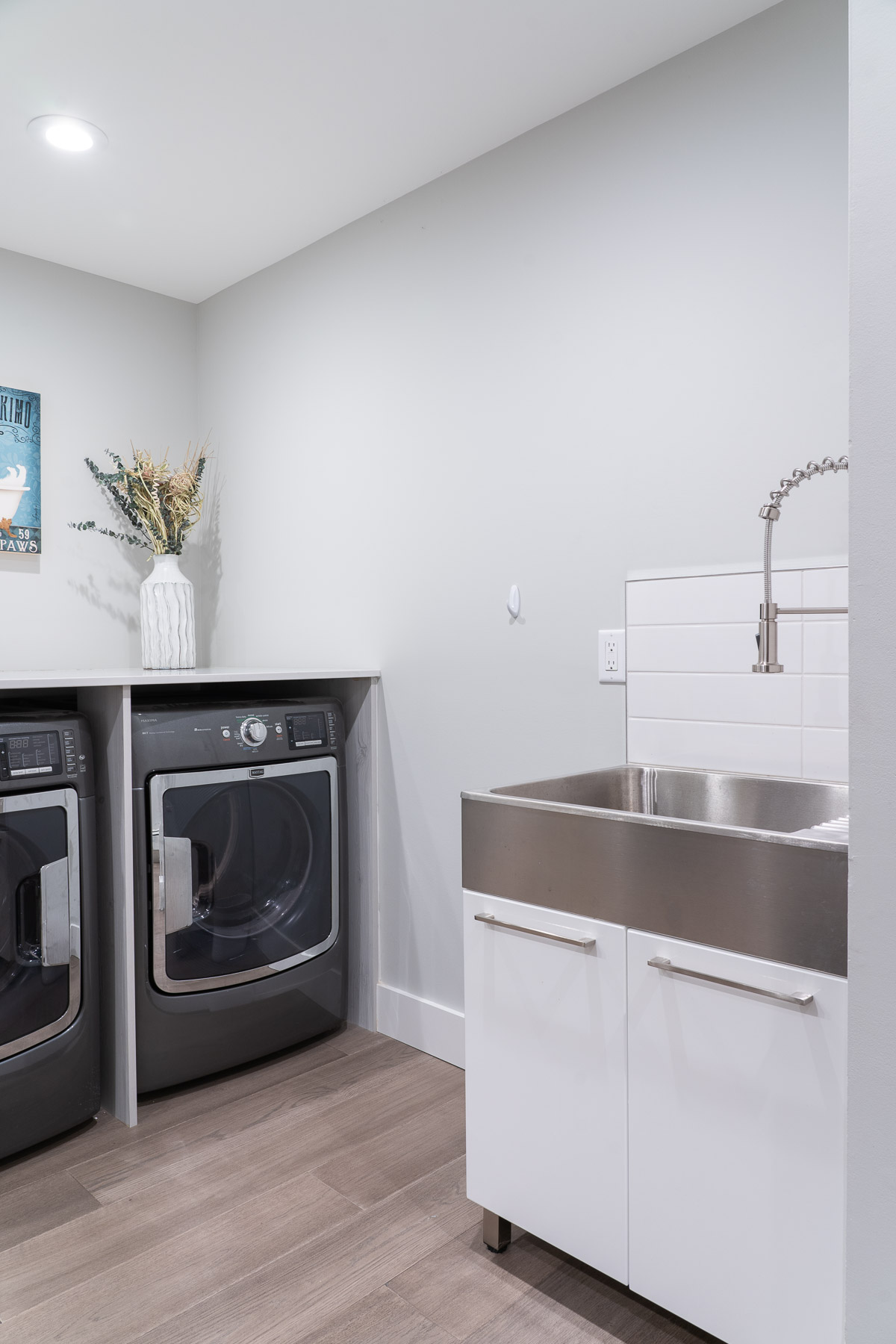 West Van remodel laundry room