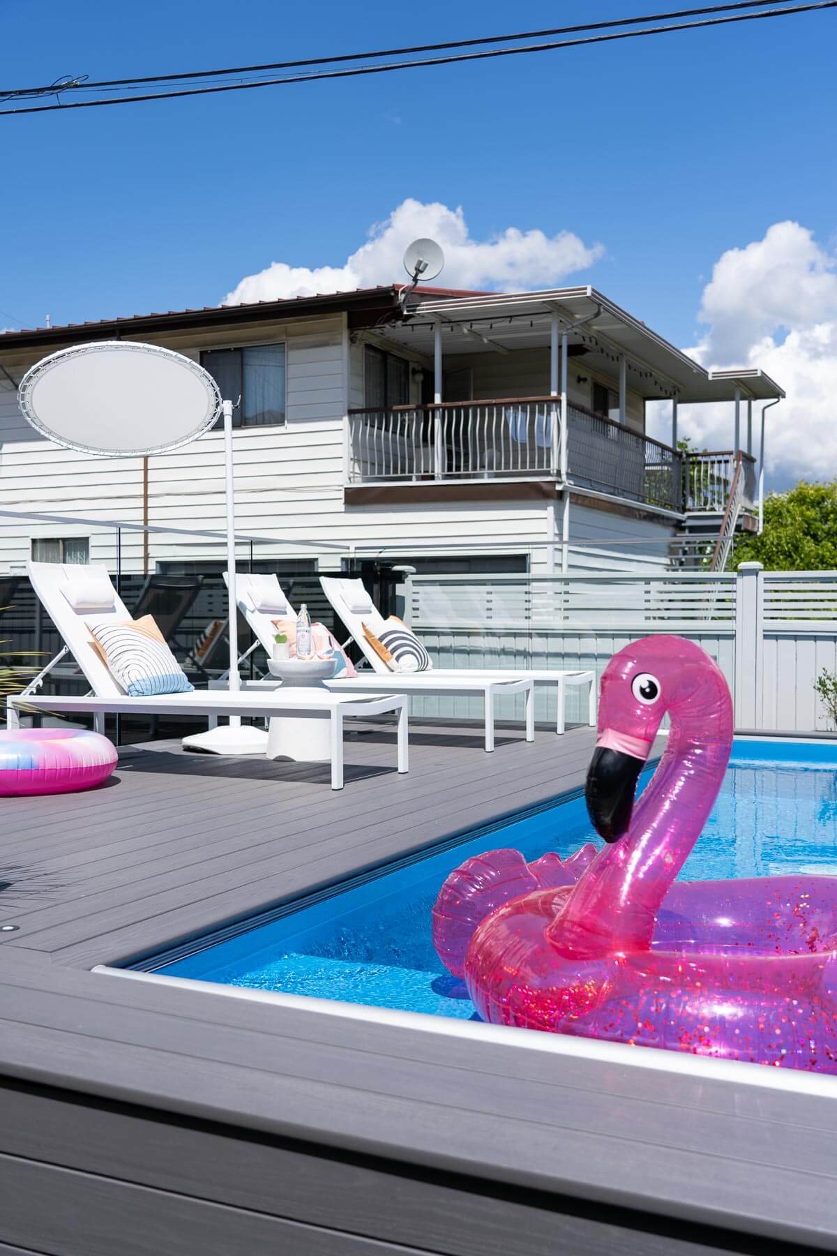 Vancouver small backyard swimming pool