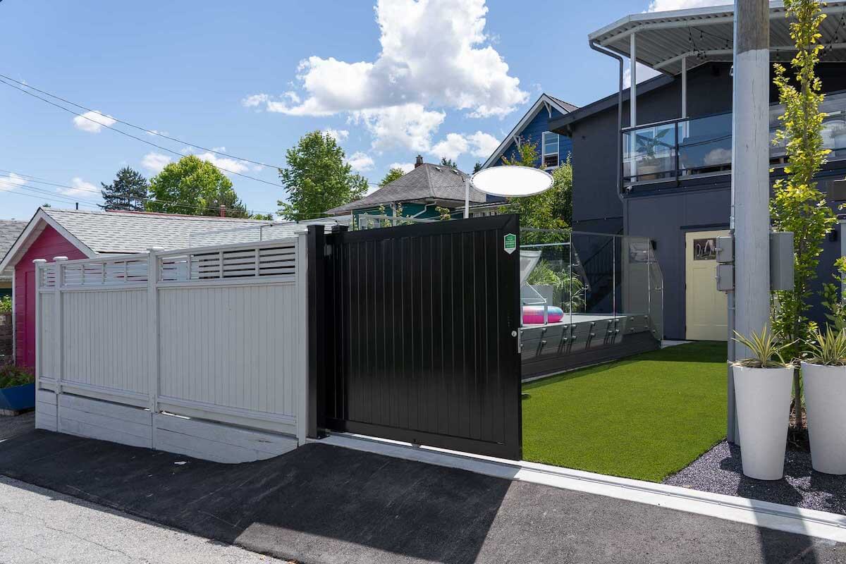 automatic gate backyard Vancouver