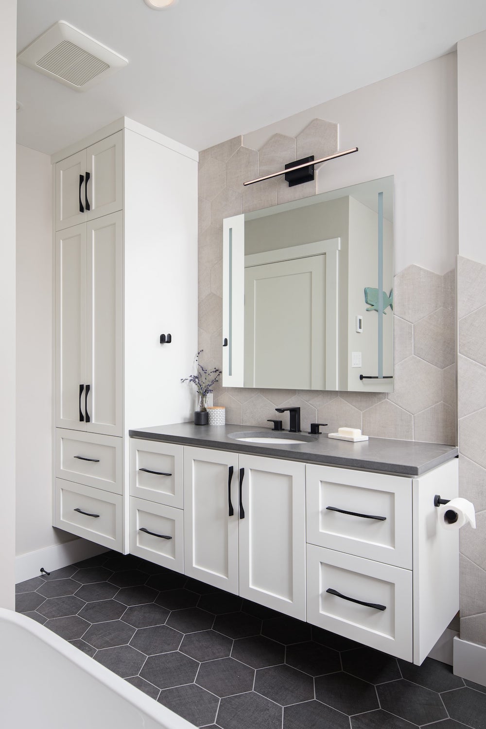 maple ridge bathroom remodel vanity