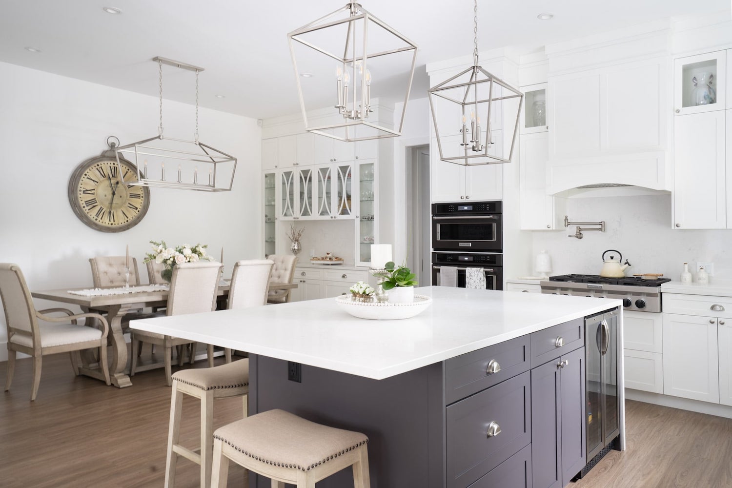 Langley custom in-law suite kitchen