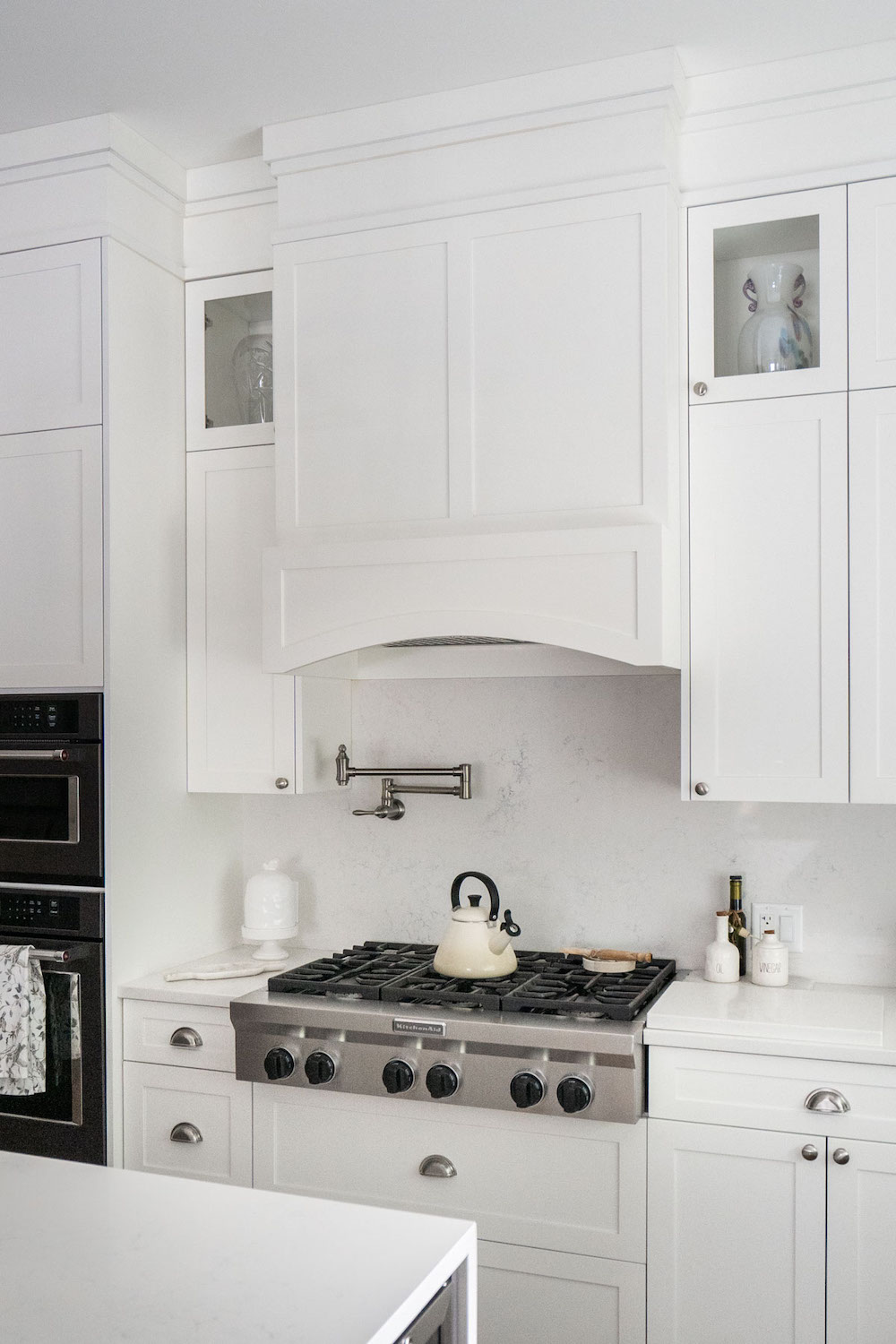 Langley custom in-law suite kitchen