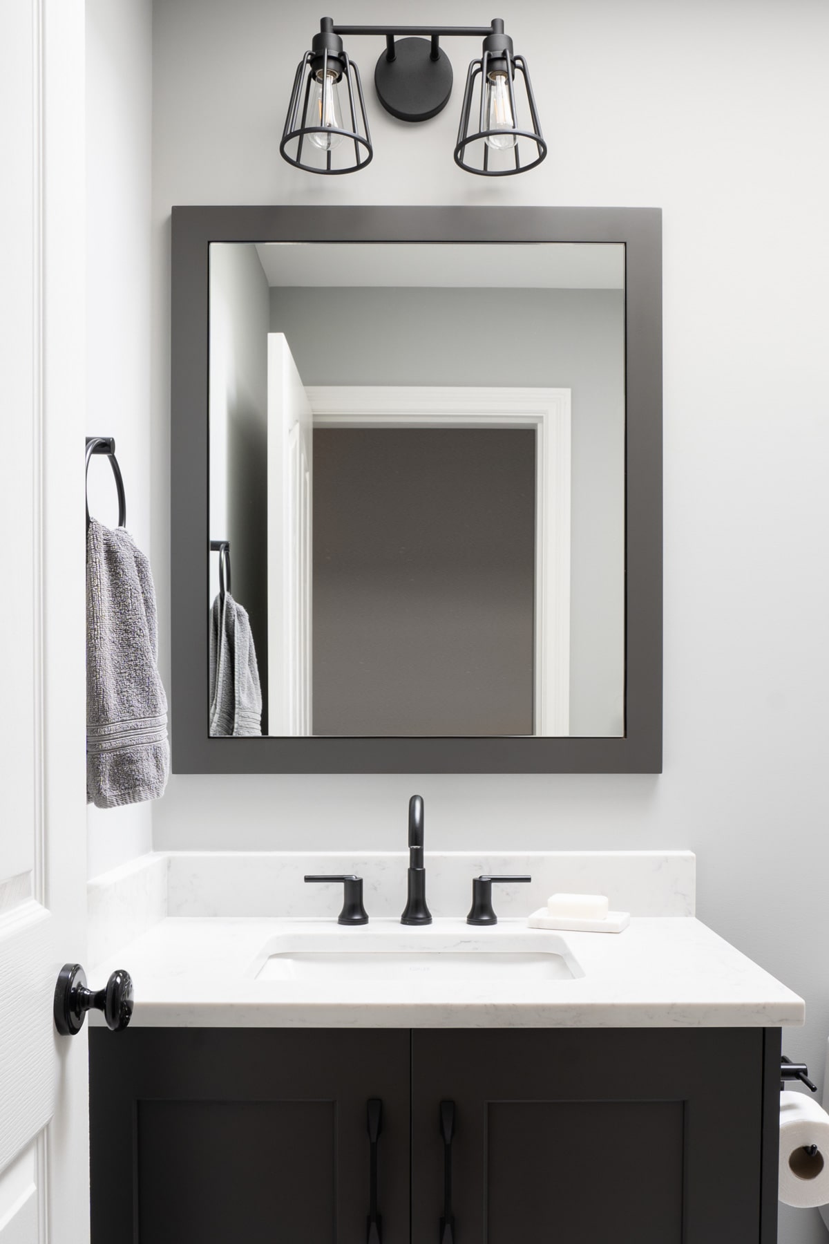 pit meadows powder room update