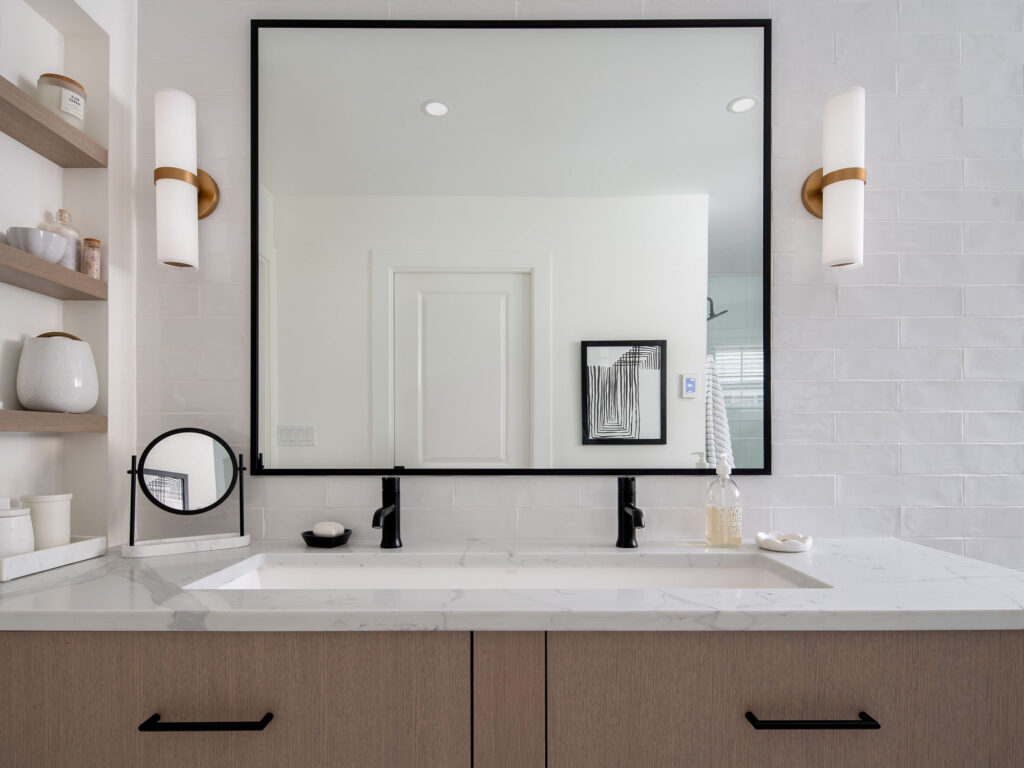 bathroom renovation by Novero Homes