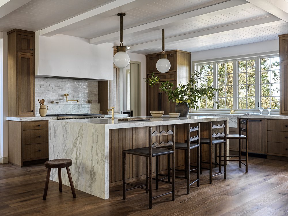 wood kitchen by Light and Dwell