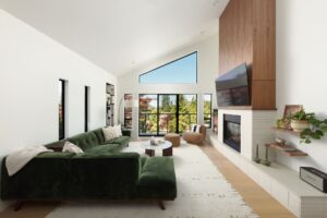 West Coast Modern home interior